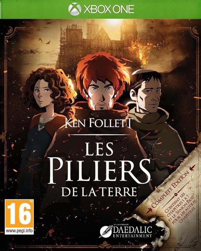 Jaquette du jeu vidéo Les Piliers de la Terre